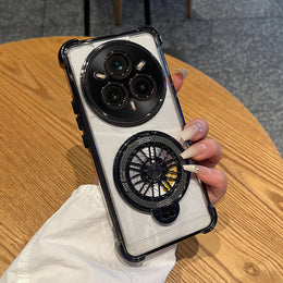 Realme 14 Pro+ 5G Premium Stress Buster Wheel Rotating Shockproof Airbags Case