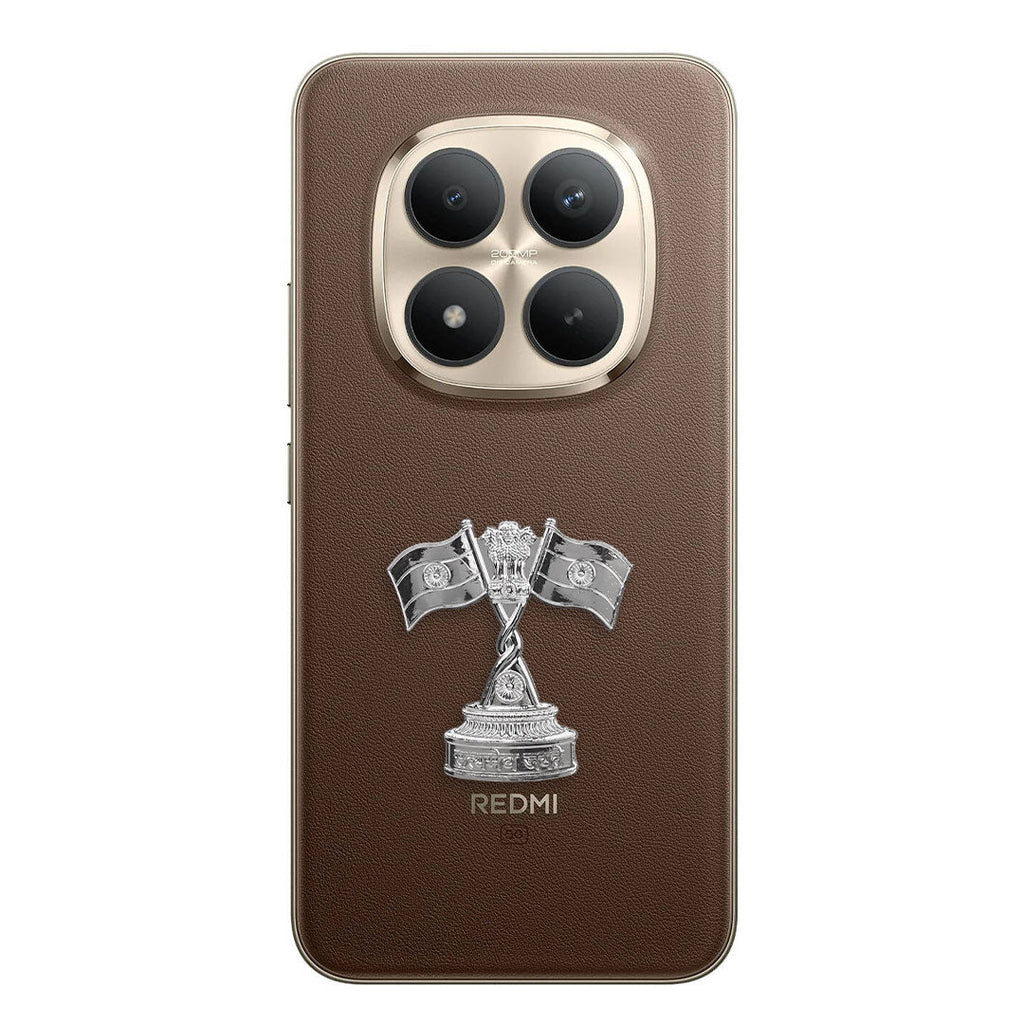 Redmi Note 15 Pro+ 5G Compatible Satyamev Jayate 3D Metal Emblem Sticker