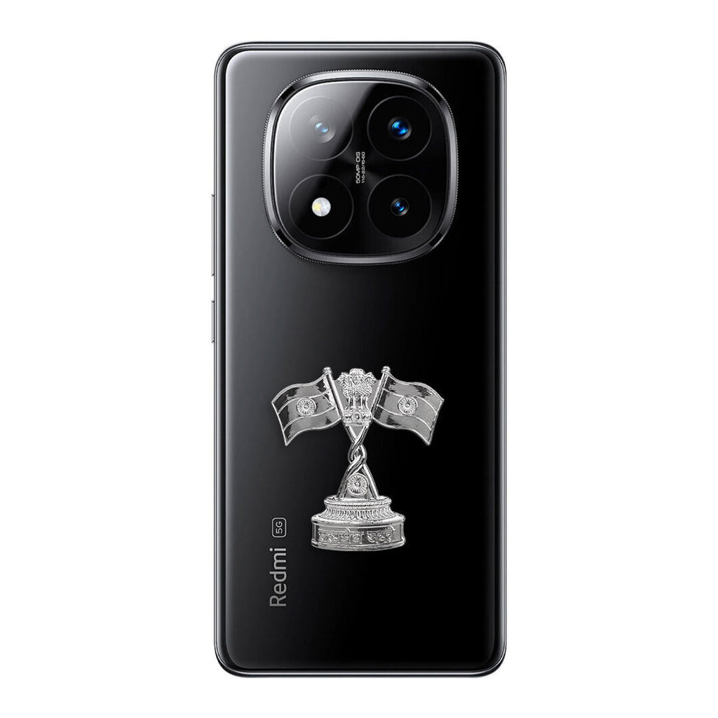 Redmi Note 14 Pro+ 5G Compatible Satyamev Jayate 3D Metal Emblem Sticker