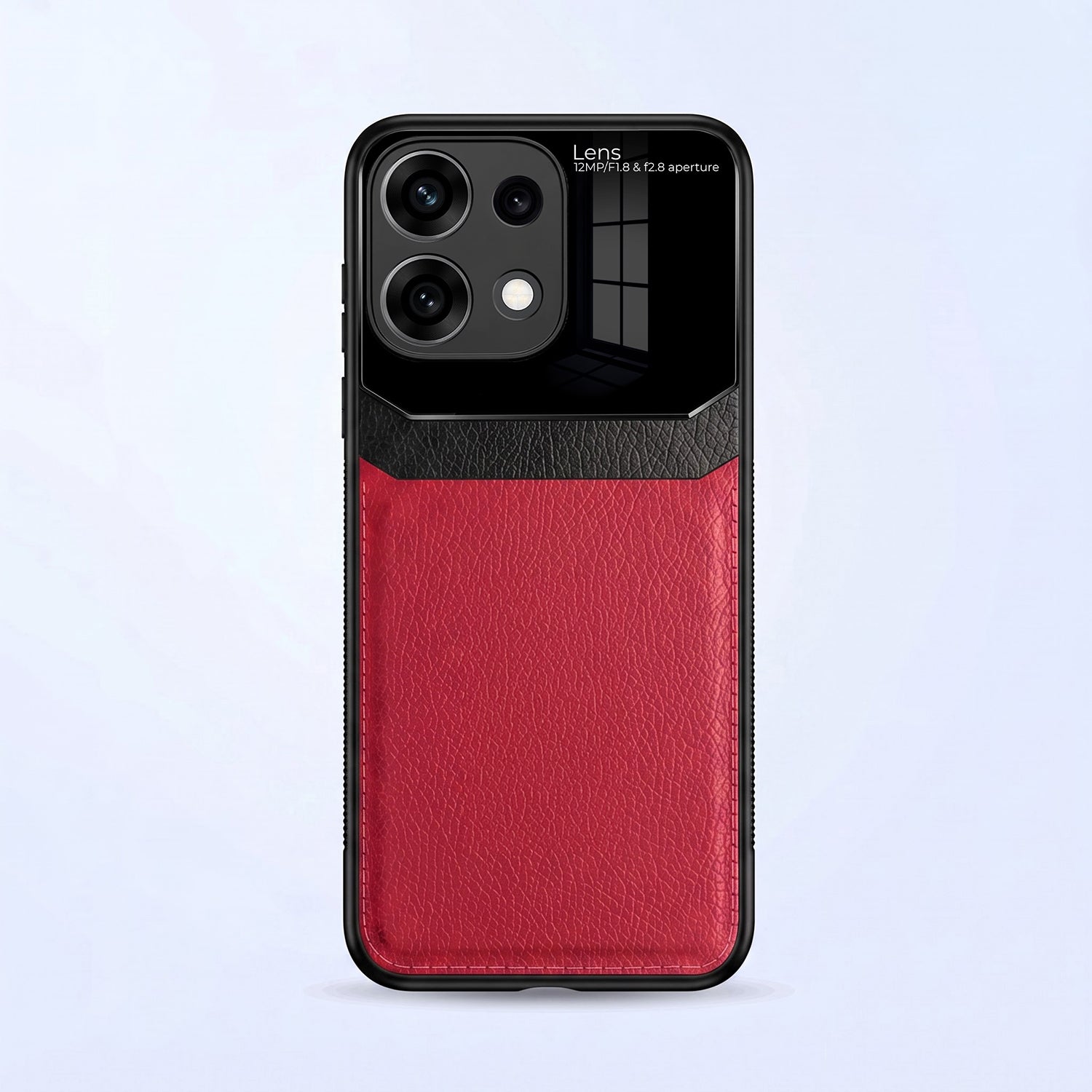 Oppo Reno16c 5G Premium Leather Lens Protective Case