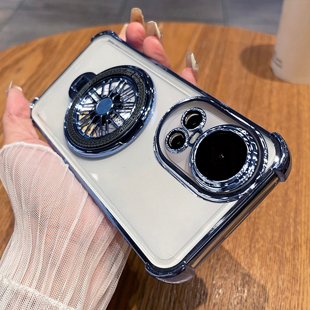 Oppo Reno 10 5G Premium Stress Buster Wheel Rotating Shockproof Airbags Case