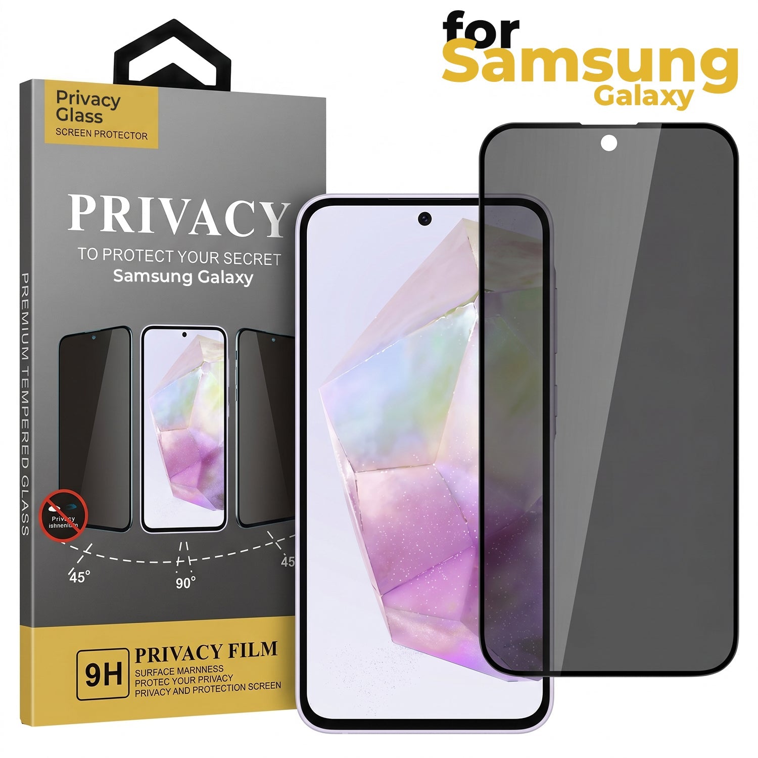 Samsung Galaxy A36 5G Transparent Acrylic Protective Back Case