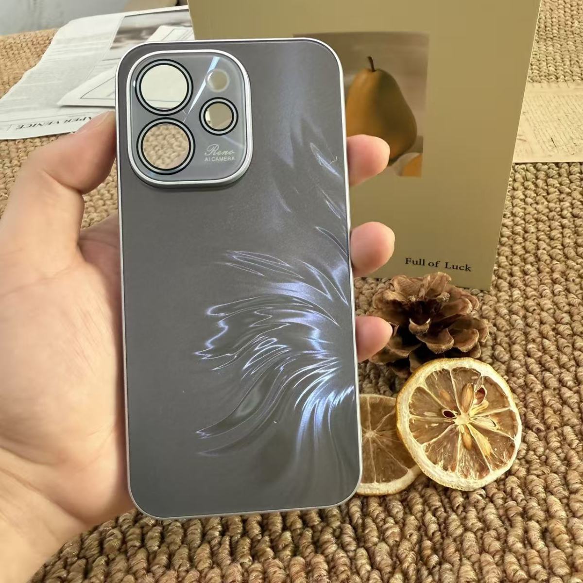 Oppo Reno 15 Pro 5G Electroplated Frosted Full Lens Cover