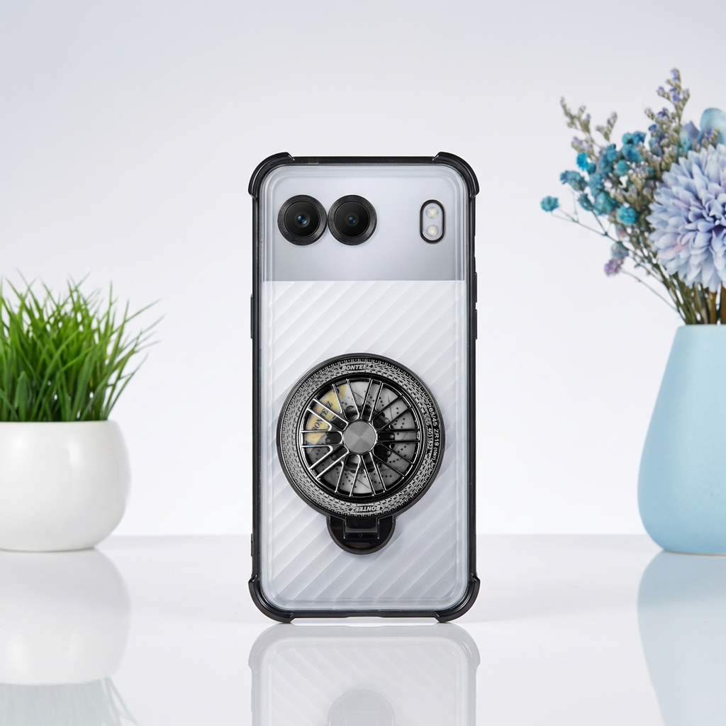 OnePlus Nord 4 5G Premium Stress Buster Wheel Rotating Shockproof Airbags Case