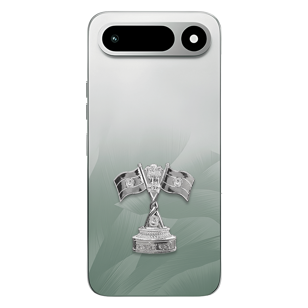 Tecno Pop X 5G Compatible Satyamev Jayate 3D Metal Emblem Sticker