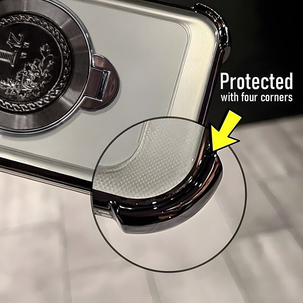 Vivo V60e 5G Premium Billion Wheel Rotating Shockproof Airbags Case