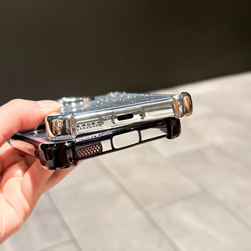 Vivo V60 5G Luxury Shimmer Shockproof Airbag Case