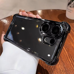 Vivo V60 5G Transparent Shockproof Case With Airbag Corners