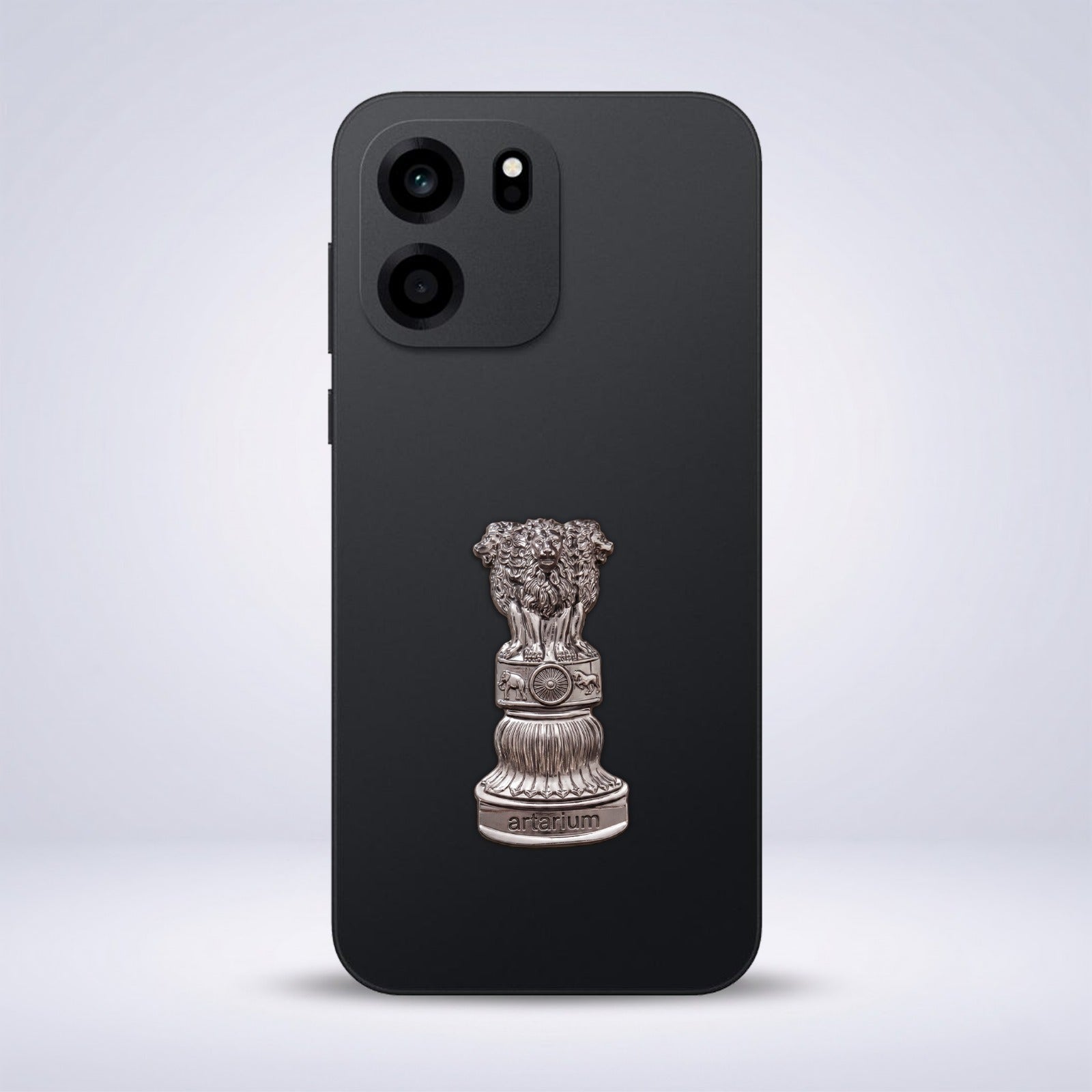 OnePlus Nord CE6 5G Compatible Satyamev Jayate 3D Metal Emblem Sticker