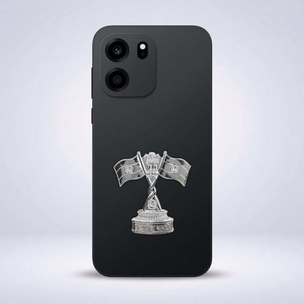 OnePlus Nord CE6 5G Compatible Satyamev Jayate 3D Metal Emblem Sticker