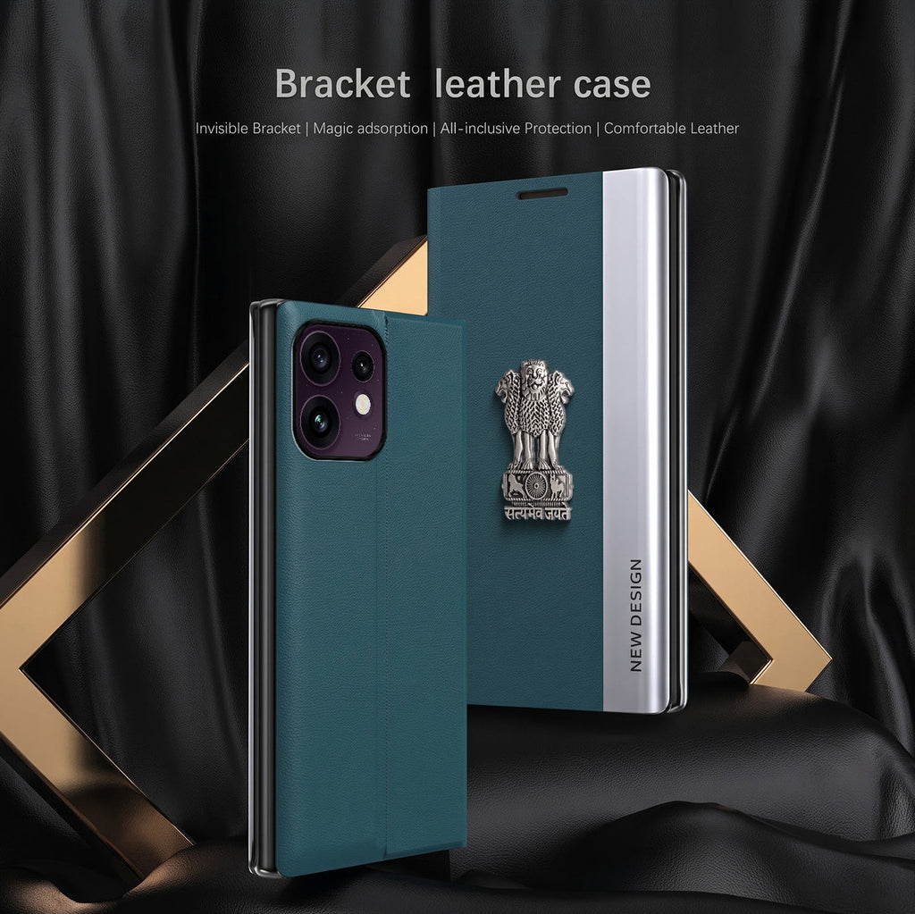 Oppo Reno 16 5G Satyamev Jayate Flip Leather Case
