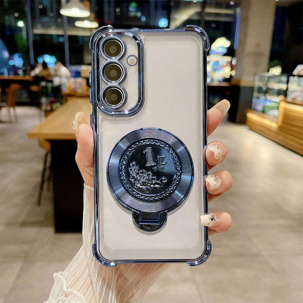 Samsung Galaxy A15 5G Premium Billion Wheel Rotating Shockproof Airbags Case