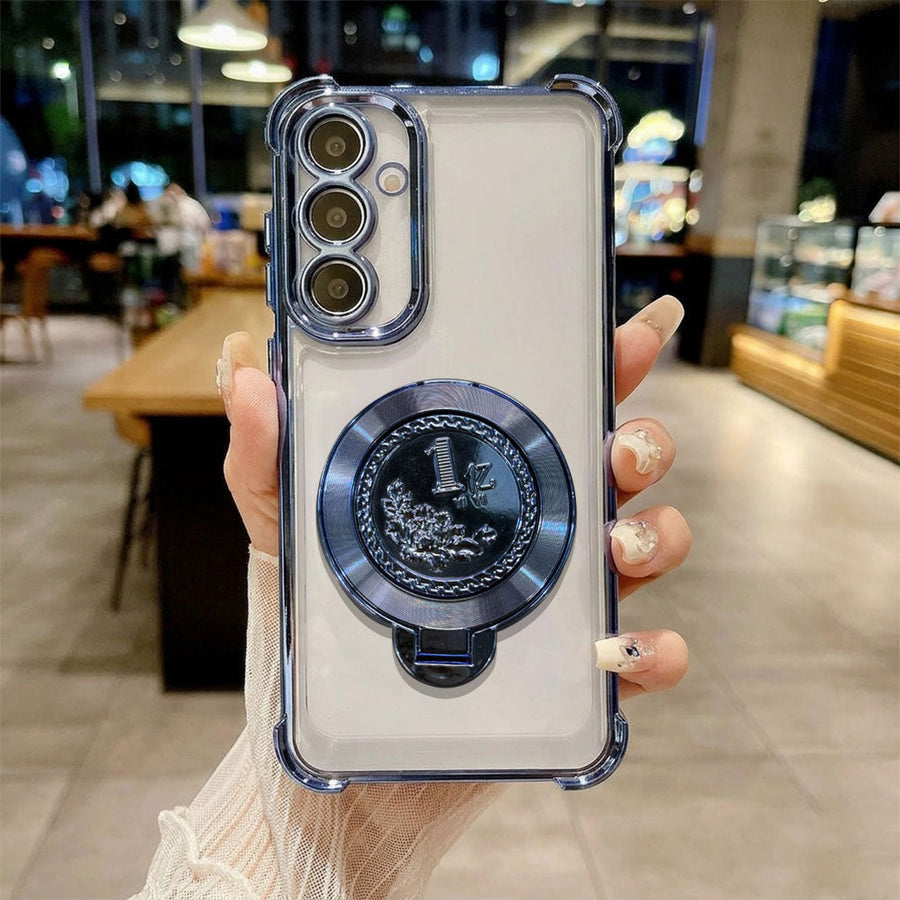 Samsung Galaxy A15 5G Premium Billion Wheel Rotating Shockproof Airbags Case