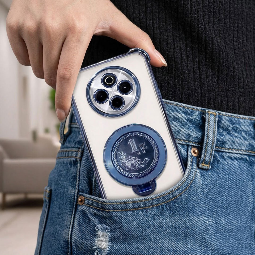Vivo T4 5G Premium Billion Wheel Rotating Shockproof Airbags Case