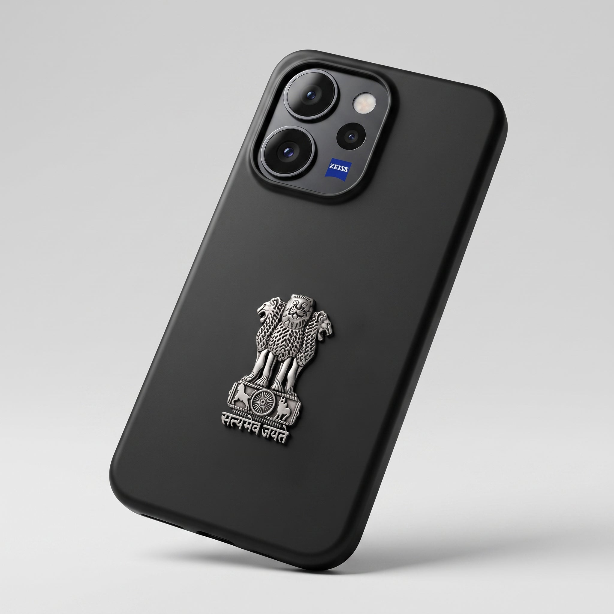 Vivo V70 5G Compatible Satyamev Jayate 3D Metal Emblem Sticker